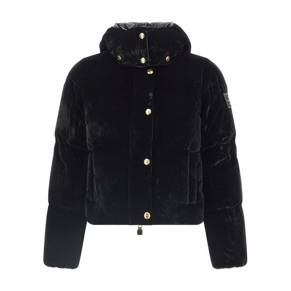 Elisabetta Franchi Women Velvet Down Jacket - Picture 1 of 5